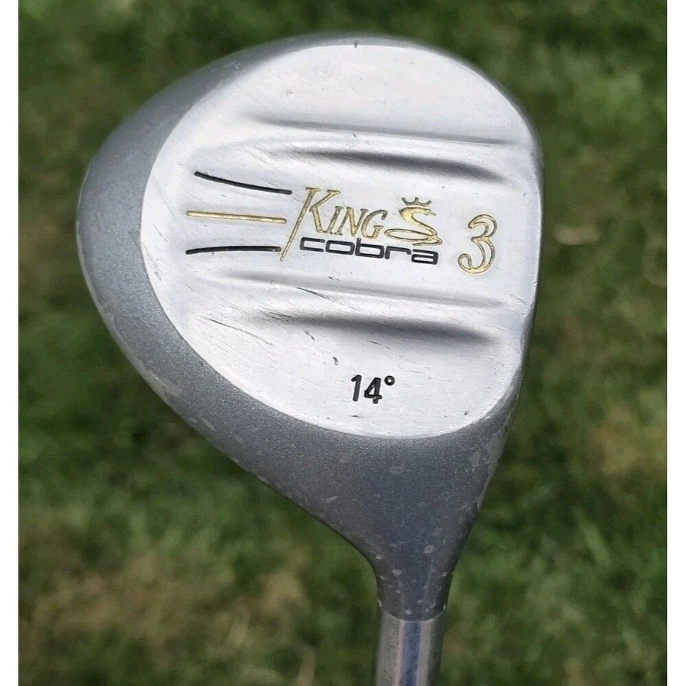 King Cobra 3 Wood 14* RH Regular Flex Steel Shaft Jumbo Grip